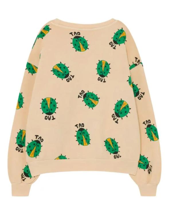 French Lover 2025 Sara Giraudeau Tao Bug Print Sweatshirt - Image 3