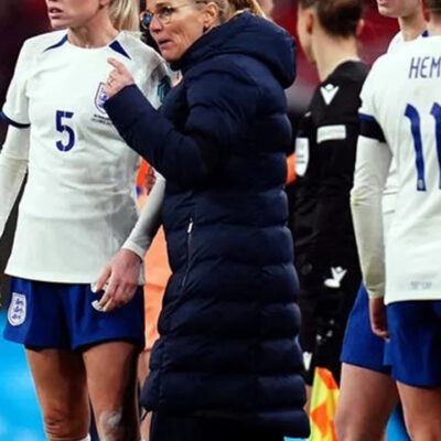 England Lionesses Sarina Wiegman Puffer Coat