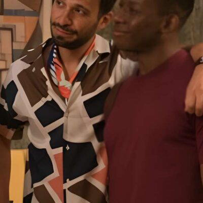 The Chicken Sisters S01 Abstract Print Shirt