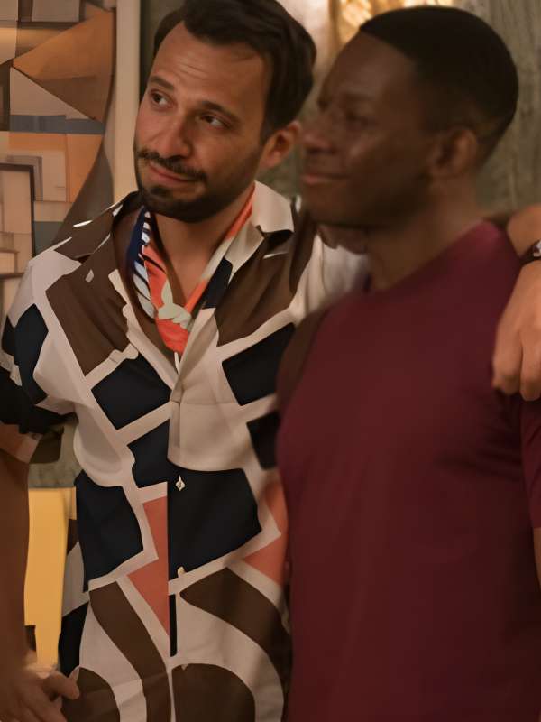 The Chicken Sisters S01 Abstract Print Shirt