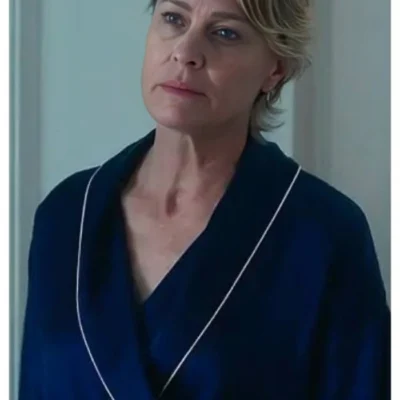 The Girlfriend Laura Sanderson Blue Robe