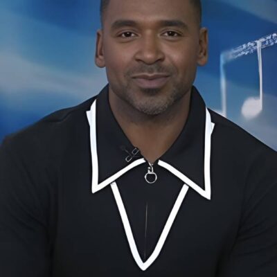 The Today Show 2025 Justin Sylvester Black Polo Shirt