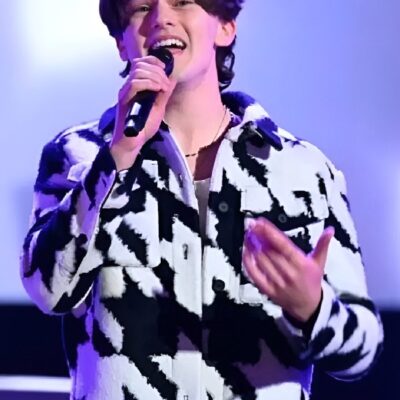 The Voice S28 Jack Austin Houndstooth Jacket