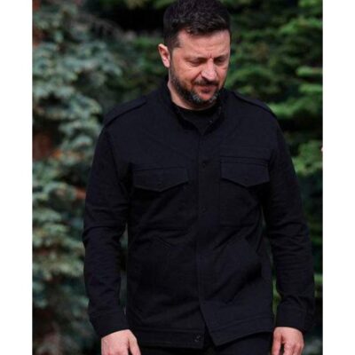 Zelensky Black Jacket