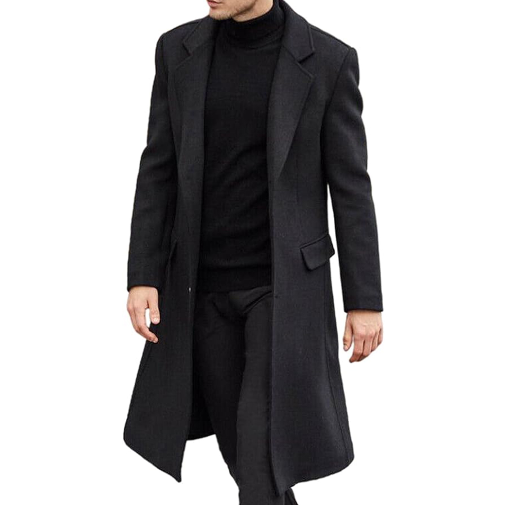 Sharon Stone Nobody 2 Black Wool Coat - Image 2