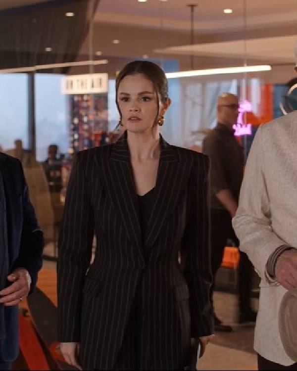 Only Murders in the Building Black Striped Blazer