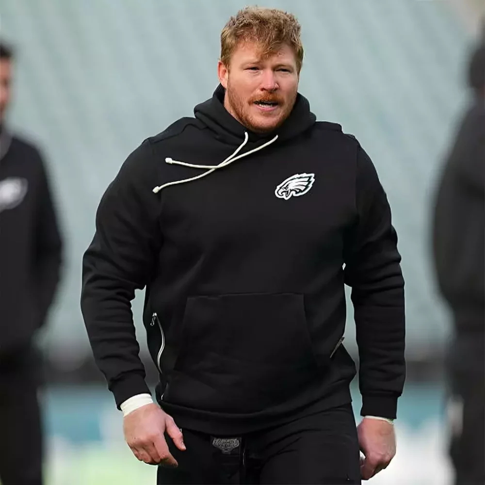 Eagles Sideline Black Hoodie