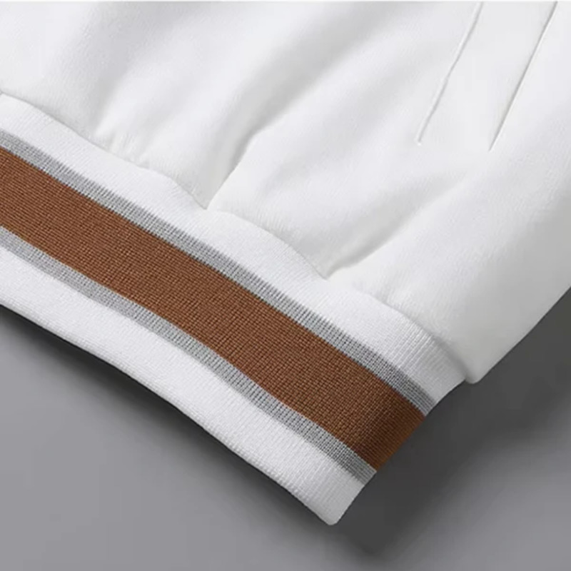 Caleb Hooded Baseball Varsity Jacket - Image 7