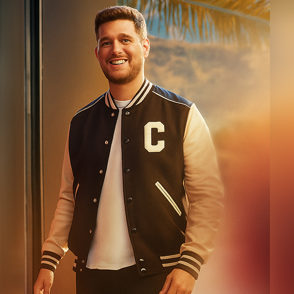The Voice S28 Promo Michael Buble Black C Varsity Jacket