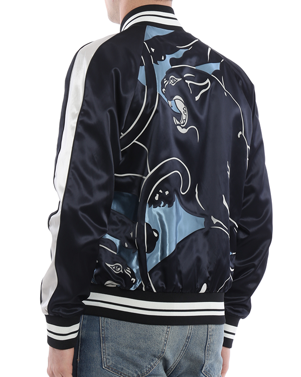 And Just Like That S02 Sara Ramirez Panther Bomber Jacket - Image 3