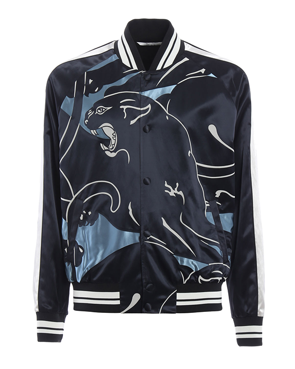 And Just Like That S02 Sara Ramirez Panther Bomber Jacket - Image 2