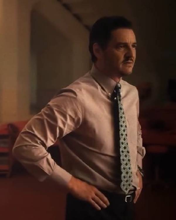 The Fantastic Four First Steps Pedro Pascal Grey Shirt - Image 2