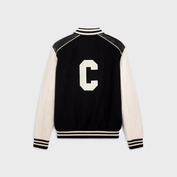 The Voice S28 Promo Michael Buble Black C Varsity Jacket - Image 3