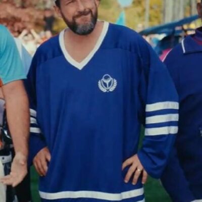 Happy Gilmore Adam Sandler Blue Jersey