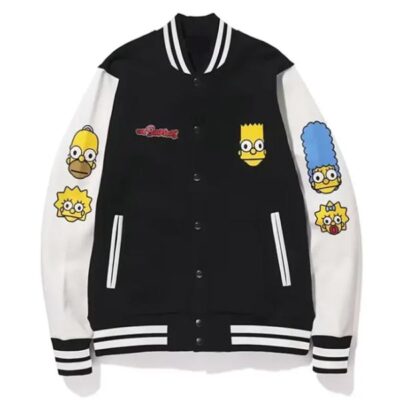 The Simpsons x Baby Milo Varsity Jacket