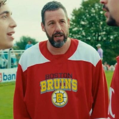 Happy Gilmore 2 Adam Red White Boston Jersey