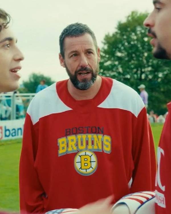 Happy Gilmore 2 Adam Red White Boston Jersey
