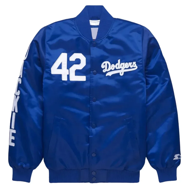 Los Angeles Dodgers 42 Blue Jacket
