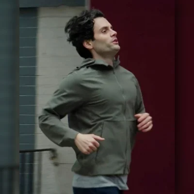 Penn Badgley Track Jacket