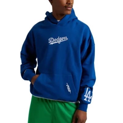 LA Dodgers Blue Hoodie