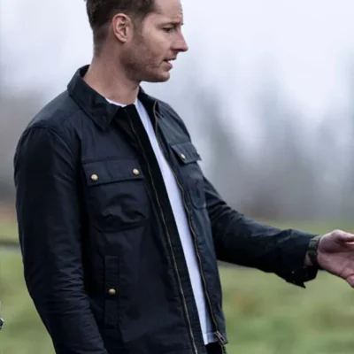 Justin Hartley Tracker Black Jacket