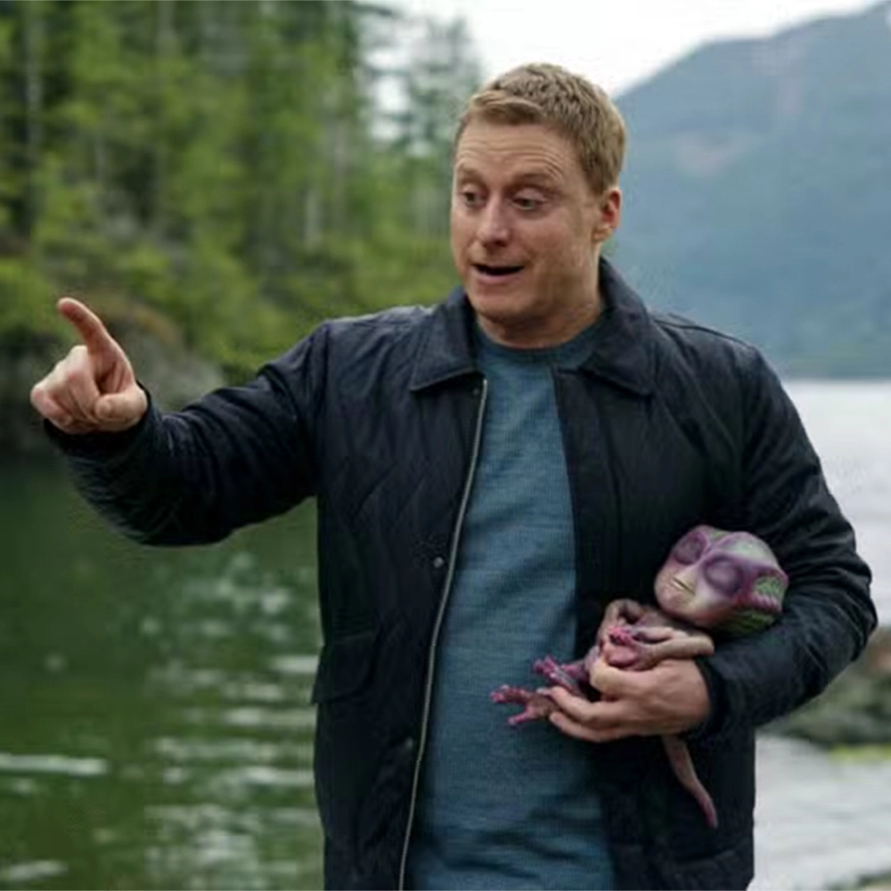 Resident Alien S03 Alan Tudyk Black Jacket