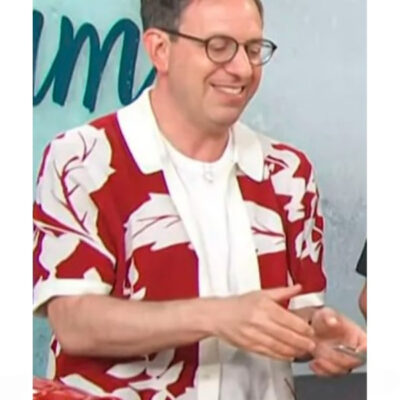 Adam Roberts Red Floral Shirt