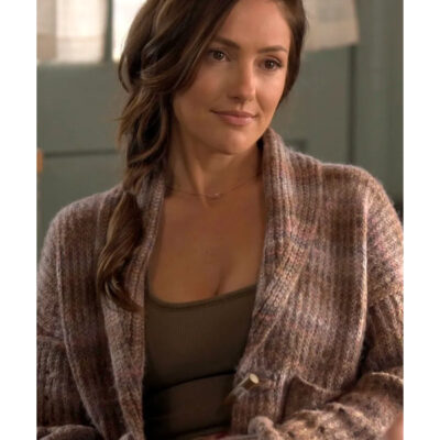 Ransom Canyon 2025 Minka Kelly Purple Tie Dye Cardigan