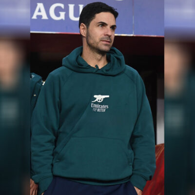 Mikel Arteta Arsenal Coach Green Hoodie