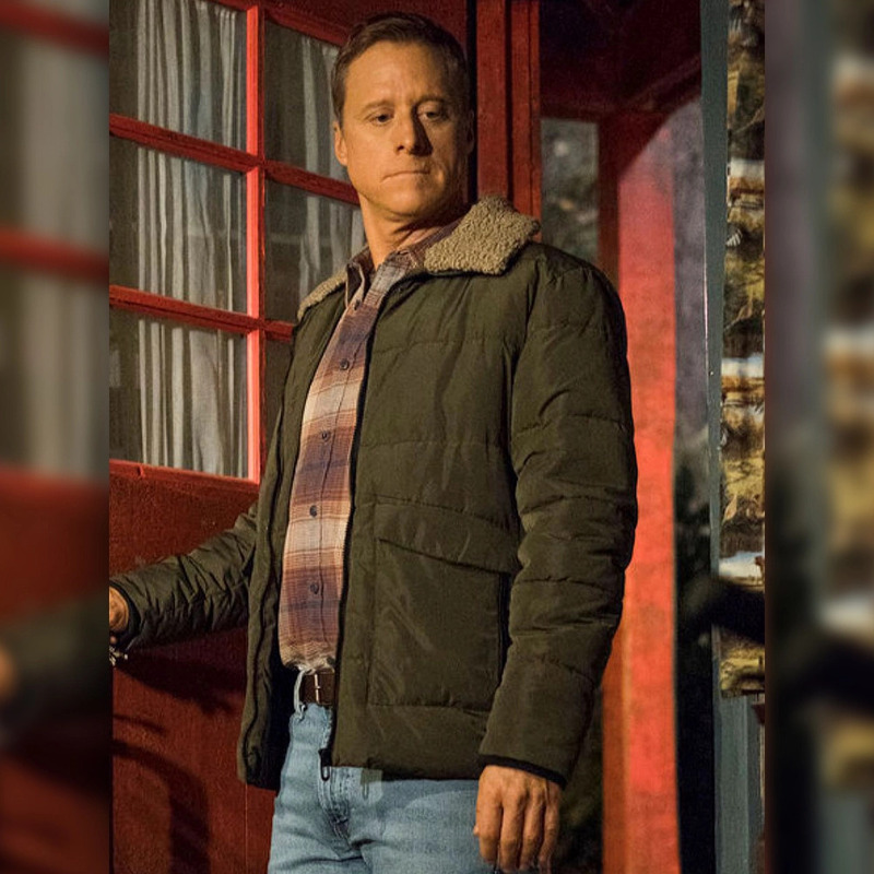 Harry Vanderspeigle Resident Alien S03 Green Jacket