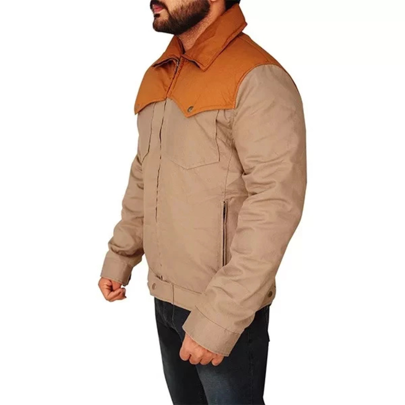 John Dutton Yellowstone Cowboy Jacket - Image 3
