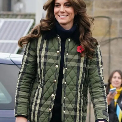 Kate Middleton Quilted Burberry Jacket