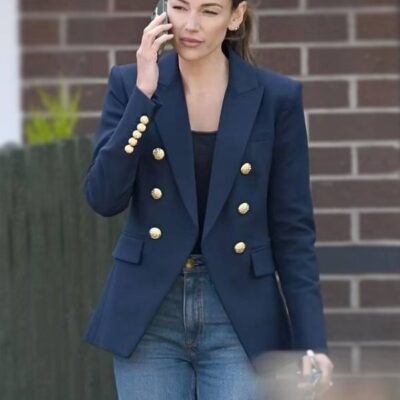 Michelle Keegan Fool Me Once S01 Blue Blazer