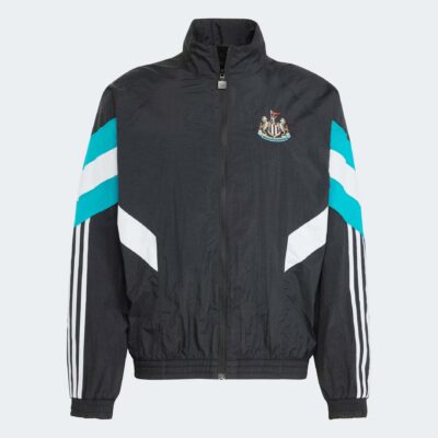 Newcastle United FC Track Black Jacket
