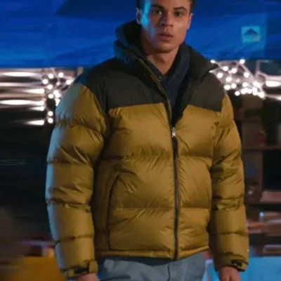 My Life With The Walter Boys S02 Jaylan Evans Puffer Jacket