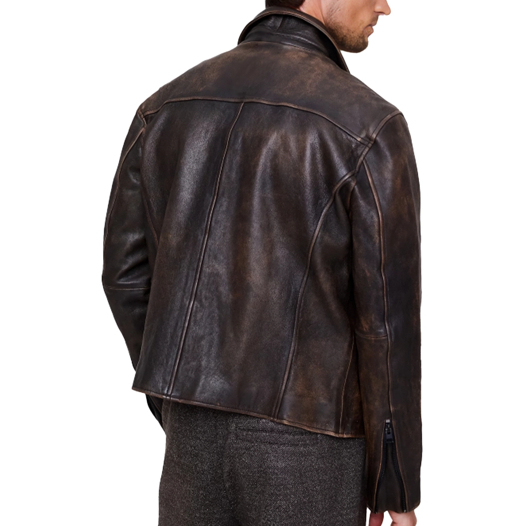 San Francisco David Corenswet Leather Jacket - Image 4