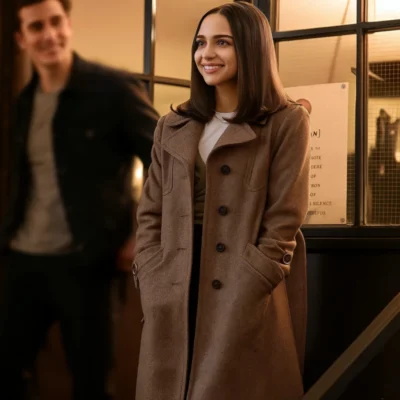 Sofia Carson My Oxford Year Coat