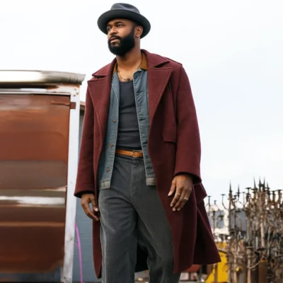 Lakeith Stanfield Play Dirty Trench Coat