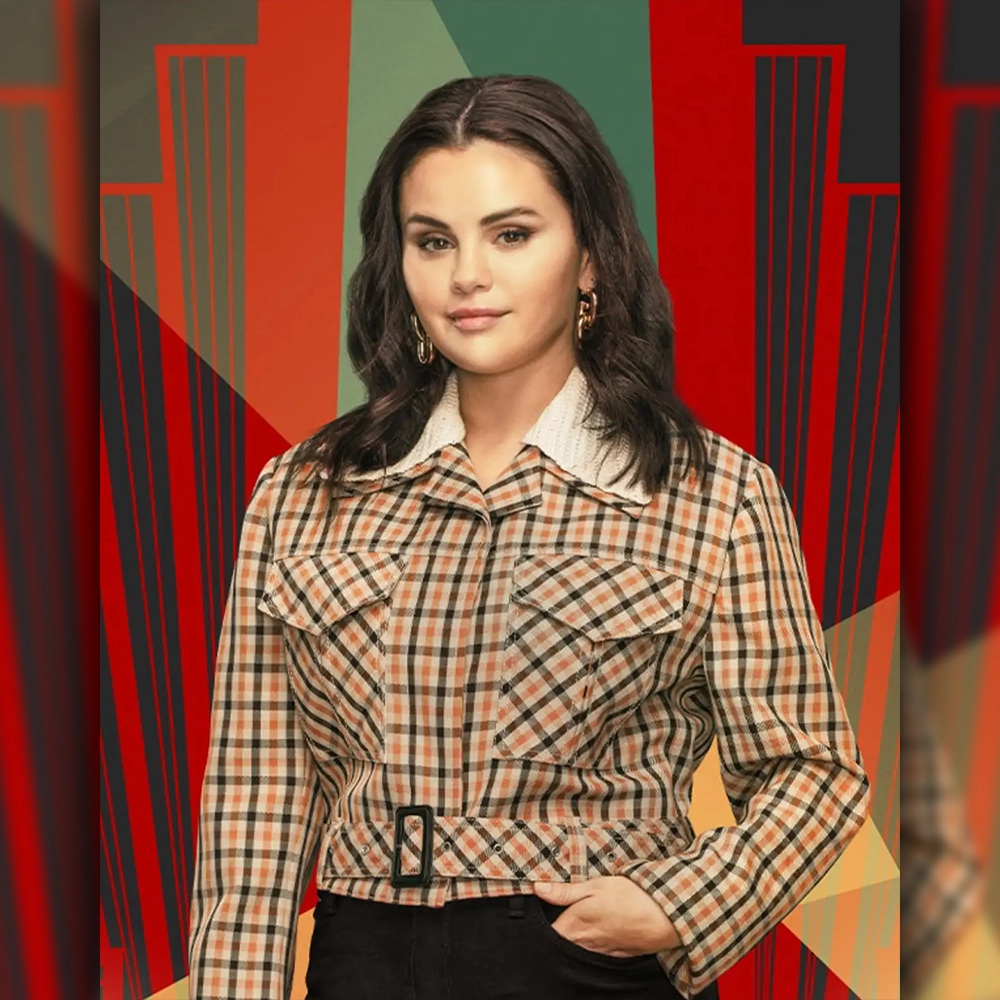 Only Murders In The Building Plaid Jacket