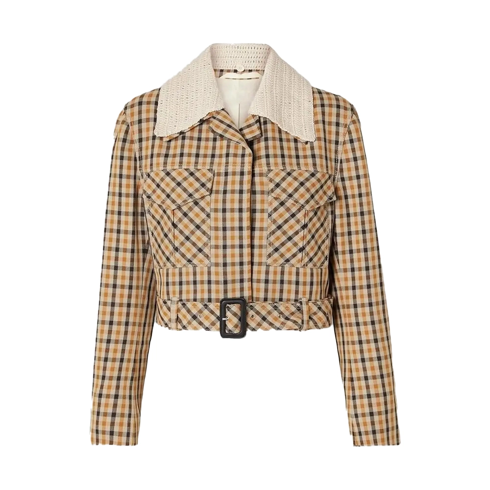 Only Murders In The Building Plaid Jacket - Image 2