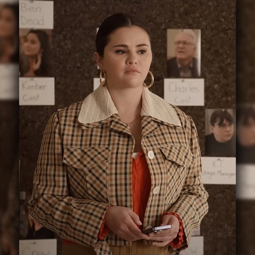 Only Murders In The Building Plaid Jacket - Image 4