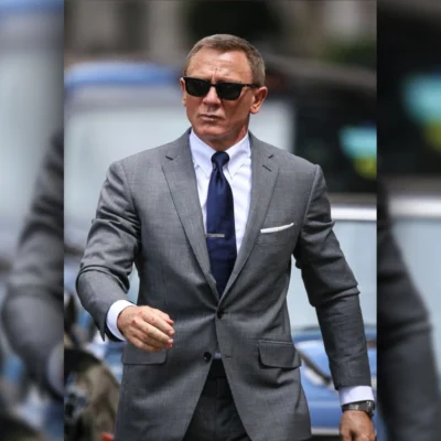 James Bond Grey Suit