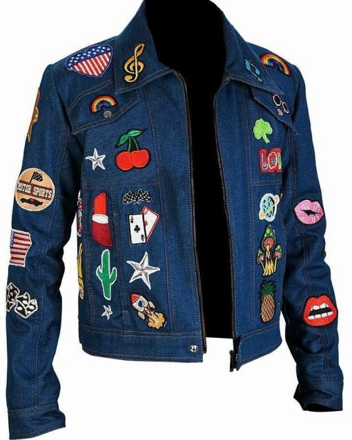 Taron Egerton Rocketman Blue Denim Jacket
