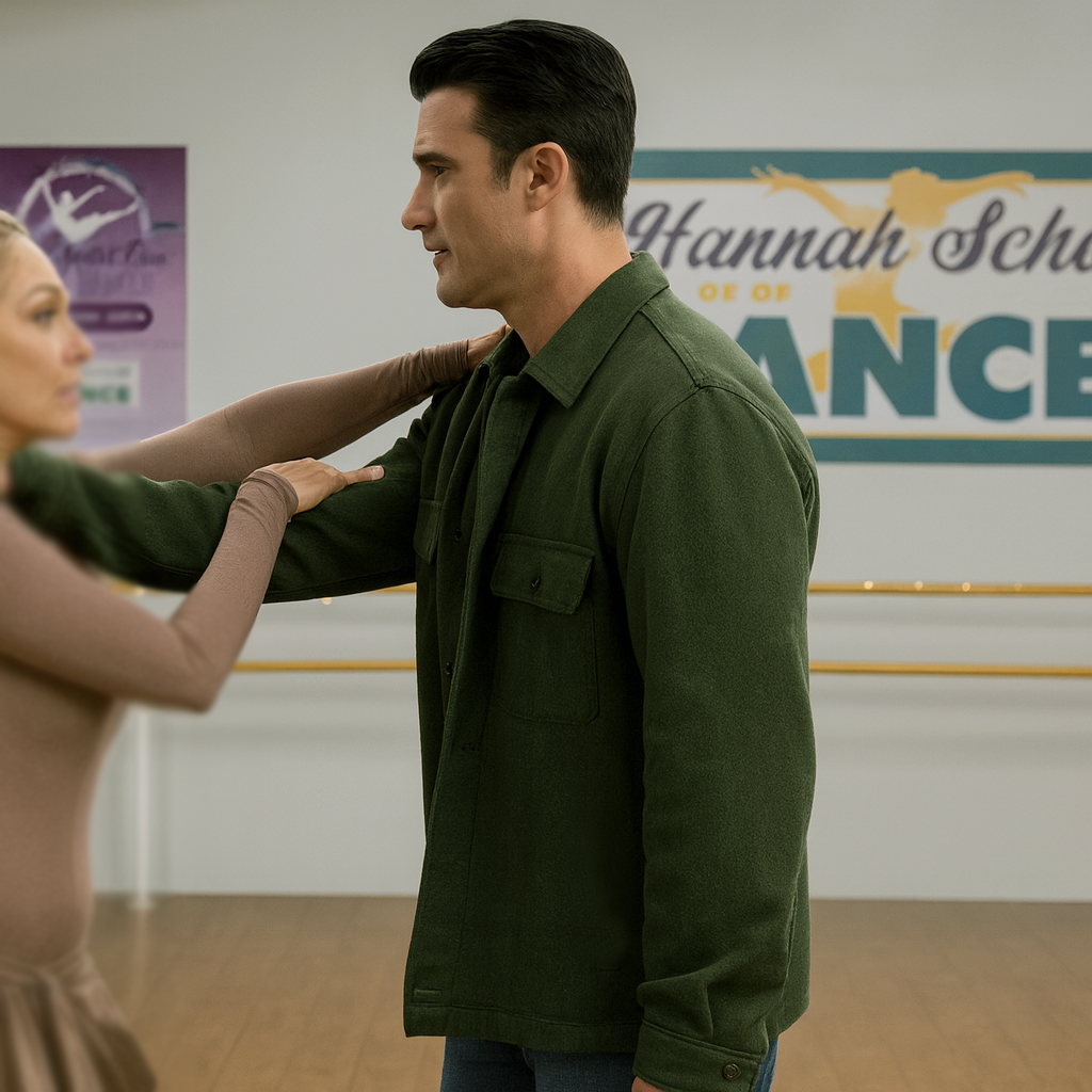 Christmas In The Ballroom Gilles Marini Green Jacket