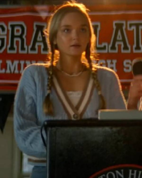 The Runarounds Lilah Pate Grey Cardigan - Image 2