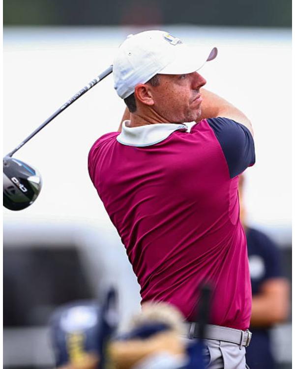 Team Europe Ryder Cup 2025 Rory McIlroy Purple Shirt - Image 2