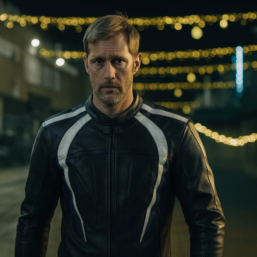 Pillion Ray Black Leather Jacket