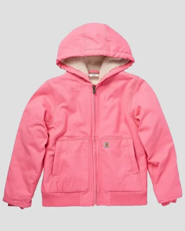 Pink Carhartt Hooded Jacket