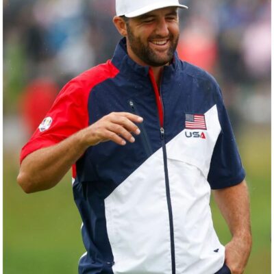 Team USA Ryder Cup 2025 Scottie Scheffler Rain Jacket