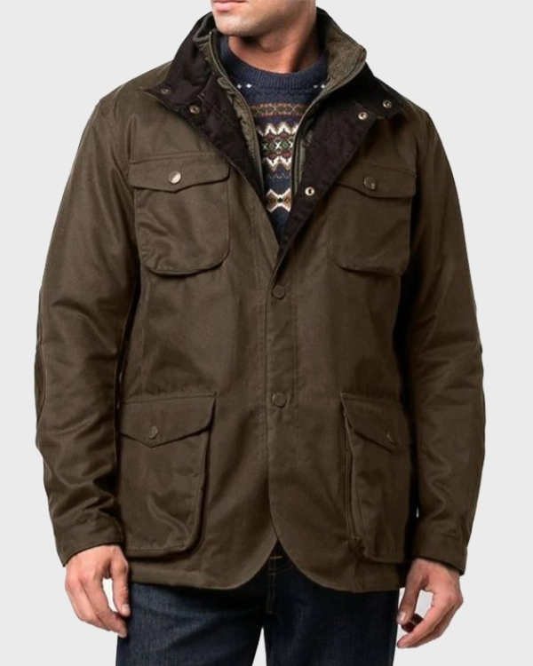 The Bear S03 Carmen Berzatto Barbour Jacket - Image 2